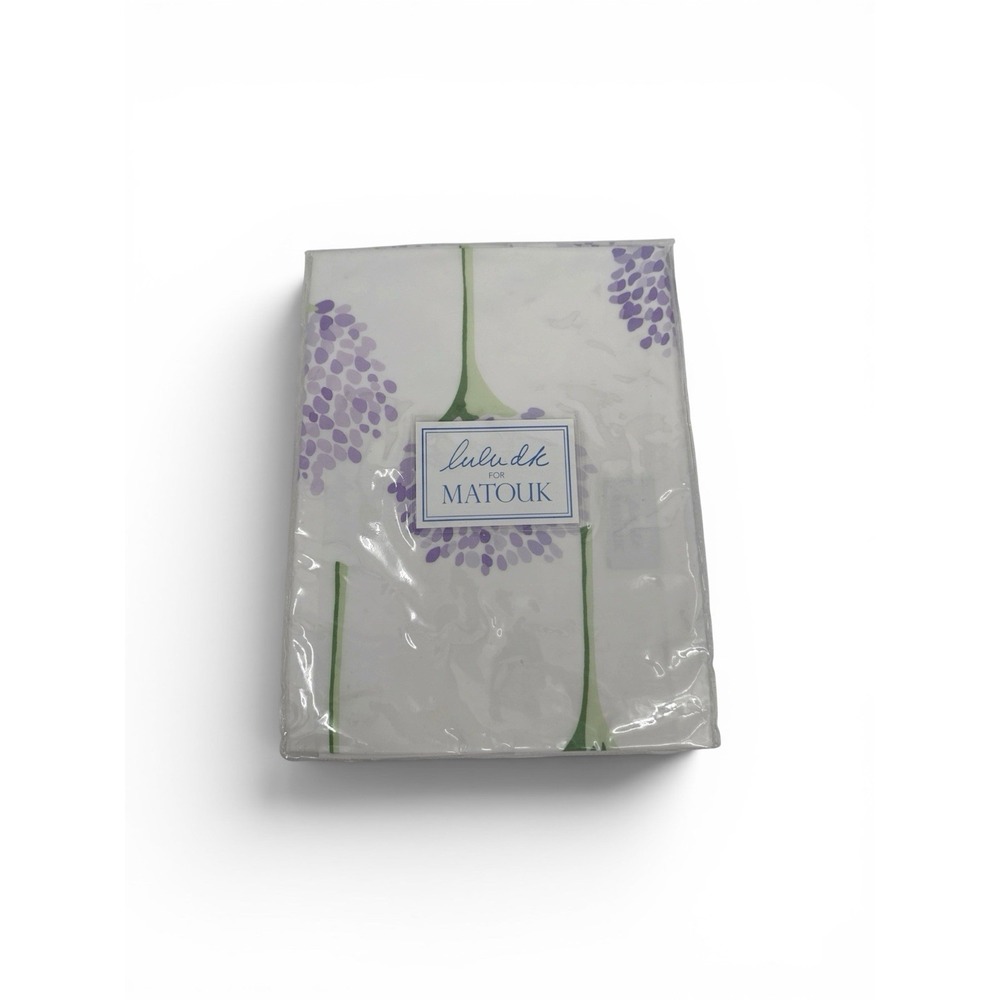 Matouk Lulu DK Charlotte Standard Sham lavender 500 TC 100% Egyptian Cotton